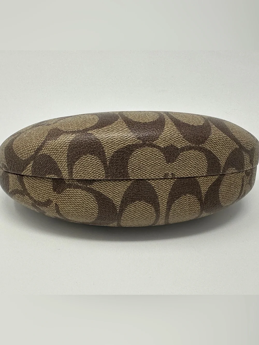Coach - Round Oversized Brown Gradient Sunglasses for Women